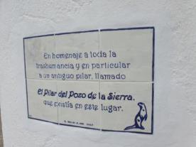 Fuente El Pilar del Pozo de la Sierra