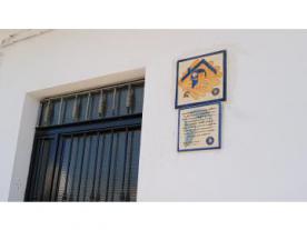 Punto de información Albergue Azahar en Santa Cruz de Marchena