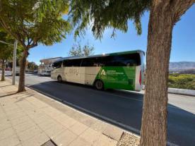 ALSA. Autobús Rioja. Entrada