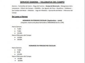 Autocares Santiago Castaño - Granja de Moreruela