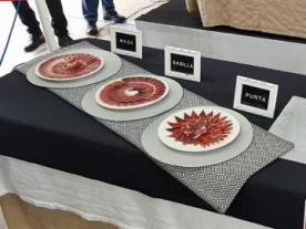 Concurso Nacional de Corte de Jamón Ibérico en Fuente de Cantos