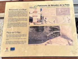 Monumento Homenaje  a la Mujer de Almadén de la Plata