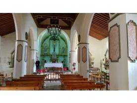 Iglesia Virgen del Rosario en Santa Fe de Mondújar
