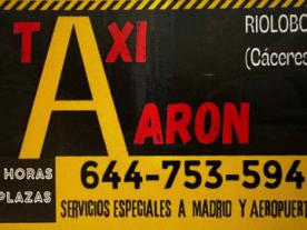 Taxi Aaron de Riolobos